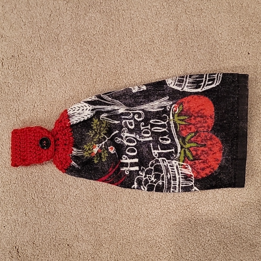 Handmade Hanging Towel - Hooray for Fall